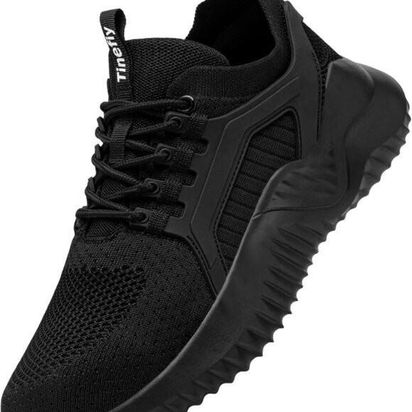 Women Steel Toe Shoes Work Sneakers Lightweight Safety Slip Resistance